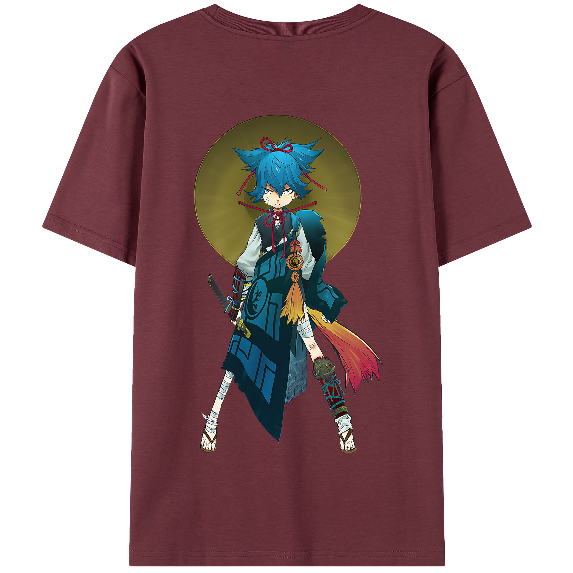 （画像用） 刀剣乱舞 Touken Ranbu 綿100％半袖Tシャツ（背面プリント）